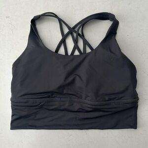 Grey Sports Bra
